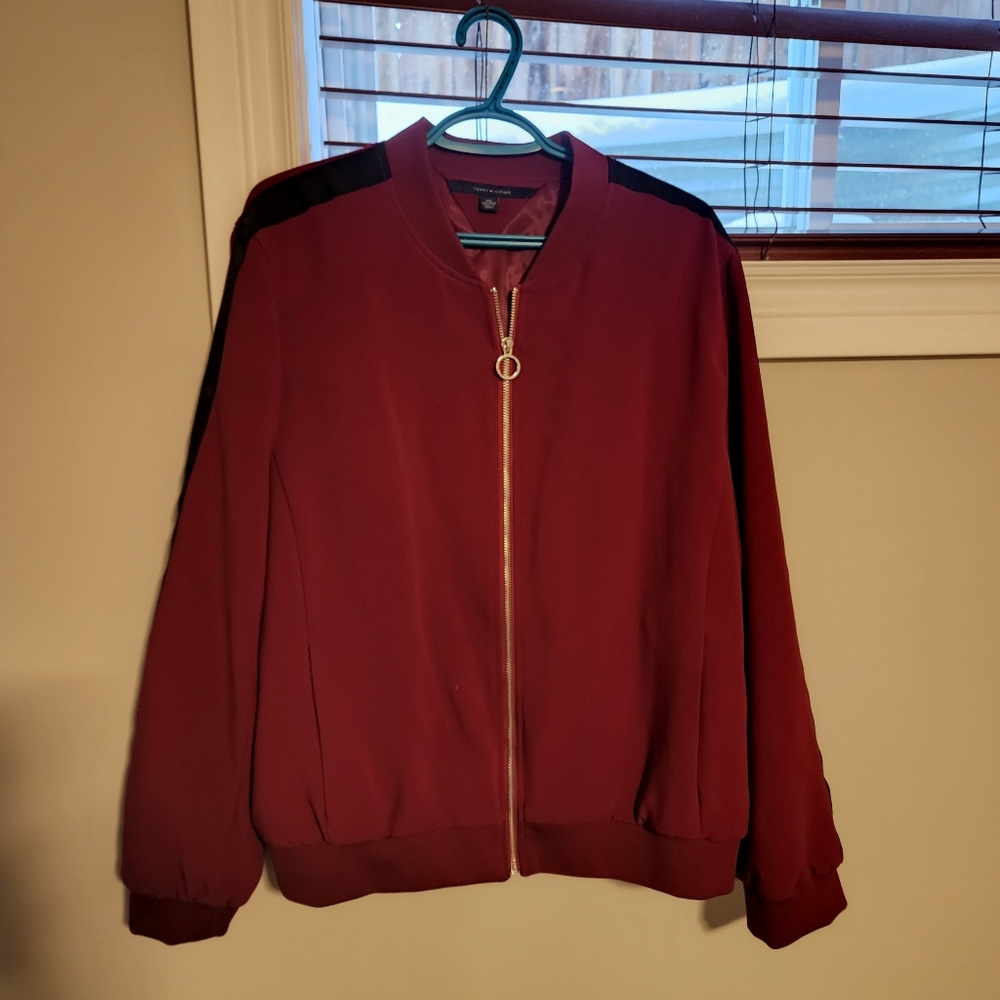 Tommy Hilfiger Red Spring Bomber Jacket